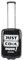 Saxoline harde handbagage met Just cool Print, 55 cm, Schwarz