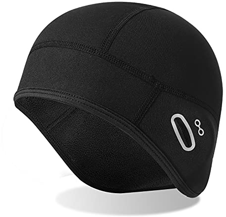 TAGVO Gorro Ciclismo Gorro Bajo Casco Termico, Gorro Ciclismo Bajo Casco, Running para Deporte de Invierno, DeportesTapa Craneo Hombre Mujer Casco Liner