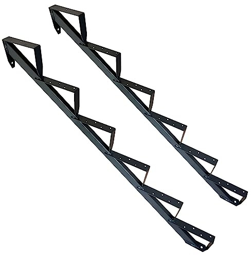 Treppenholm - Scale, in legno, 2-6 gradini (6 gradini)