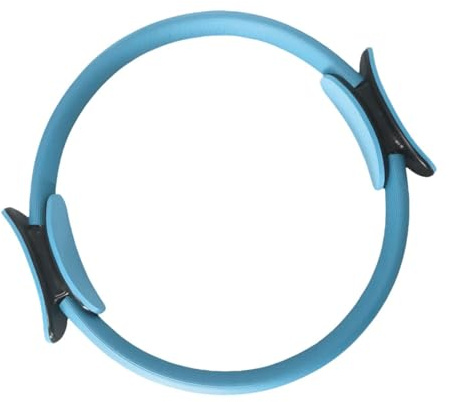 LOVIVER Anillo de Pilates Anillo de Fitness Tonificador de Muslos Piernas Tonificador de Muslos para Mujeres Niñas Ejercitador de Muslos Círculos de, Azul