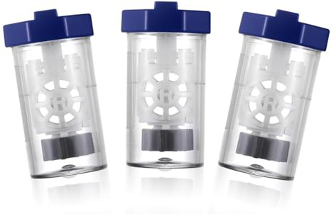 Gishbjka 3 Pieces Hydrogen Peroxide Contact Lens Case Cleaner, Eye Scleral Contact Lens Stiff Clip Washer Machine, Portable