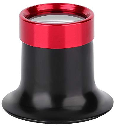Convenient 10X Aluminum Alloy Magnifier, Magnifying Glasses, Small and Light Loupe, for Watchmaker for Jeweler
