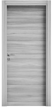 Kimono Casa - Porta Interna Reversibile Effetto Legno Olmo Grigio - 210 x 80 cm