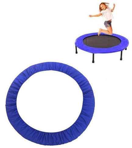 Copertura per trampolino, Ø 91 cm, 96 cm, 114 cm, 127 cm, 137 cm, 152 cm, 100 pezzi, resistente ai raggi UV, antistrappo, protezione per bordi, impermeabile, tessuto Oxford, accessorio per trampolino