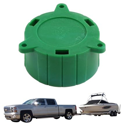 MEKEET 1PCS Maypole 1280B Cap for 13 Pin Alignment Tool Green 13 Pin Socket Cap Trailer Caravan Conversion Caps Socket Protection Trailer Connector Plug Dustproof Cover for Universal Trailer Coupling