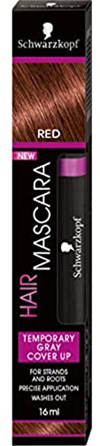 Schwarzkopf Hair Mascara, Red, 1 Tube (16ml)