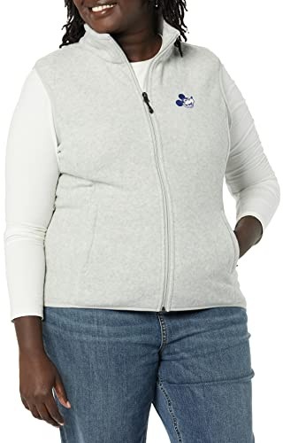 Amazon Essentials Disney | Marvel | Star Wars | Princess Women's Polar Fleece Vest, Happy Mickey, Small