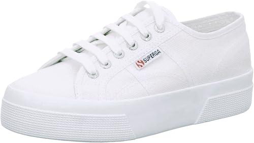 SUPERGA Unisex 2730 Quaste Oxford-Schuh, Weiss/opulenter Garten, 35.5 EU