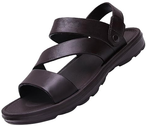 Dinglong sandalias cuero artesanales Sandalias de hombre Deportes Verano Playa Zapatillas Deslizantes Al Libre Zapatillas Remota Sandalias sandalias cuero artesanales chanclas de vestir hombre