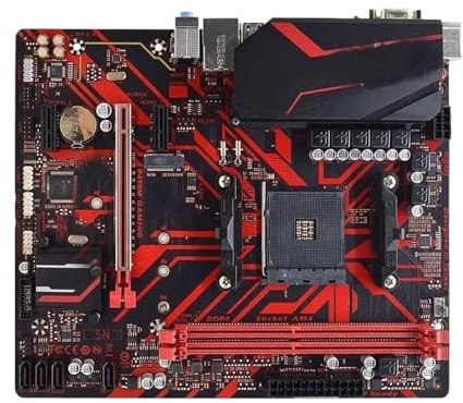 Placa Base For Gigabyte B450M Gaming con 32 GB DDR4 y Socket AM4, Partes