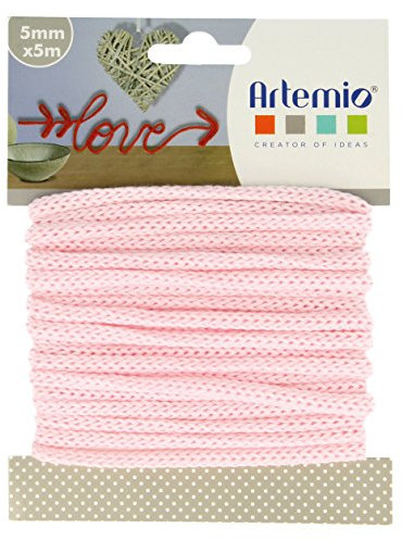 Artemio Hilo de Tejer de 5 mm x 5 m, Color Rosa