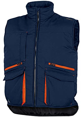 Deltaplus 5427423 Gilet Imbottito, Blu, XL