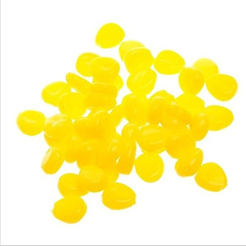 Bestlymood 50 unids Carpa de Pesca de maiz flotando Cebo Artificial maiz cebos flotantes cebos Suave senuelo bionico de simulacion