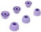Adhiper Lot de 3 Paires d'embouts de Rechange, en Silicone, à réduction du Bruit, compatibles avec Les écouteurs Galaxy Buds 2 Pro, compatibles avec Les Coques de Chargement (S/M/L, Violet)