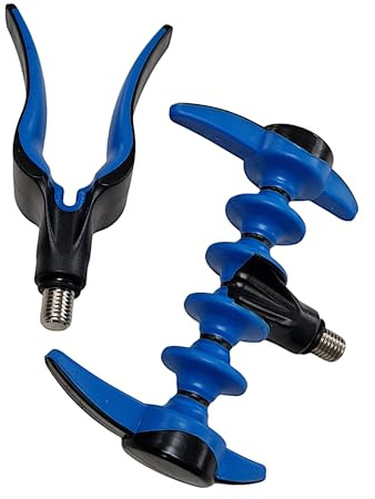 TJR Mini Raptor Coarse Fishing Rod rest heads with Feeder head and Rear Butt rest