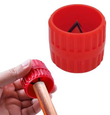 Daryunk Pipe Deburring Tool, Deburring Cutters Universal Pipe Reamer, External Deburrer Tool Tubing Chamfer Tool, for Inside and Outside 5-38 mm