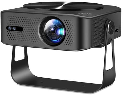 Netflix Certifié Videoprojecteur 4K VGKE, 28000 Lumens Rétroprojecteur 4K, Natif 1080P Full HD, Auto Focus & Auto Keystone, WiFi 6, Bluetoooth 5.4, Projecteur Video pour Smartphone/PC/Home
