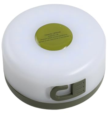 YIXANNX Stringa luminosa portatile impermeabile per campeggio all'aperto a seconda della modalità.. Luce da campeggio ricaricabile a LED in ABS, Ricarica in bianco caldo