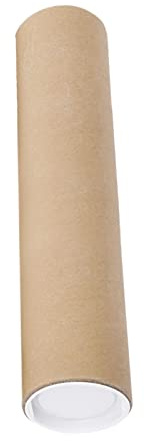 Sharplace Tube postal en carton, 50CM, 70CM, 30CM, 40CM, 60CM, Diamètre intérieur 50mm, Épaisseur 3mm, Multi-usages pour documents, illustrations, photos, graphiques, etc.