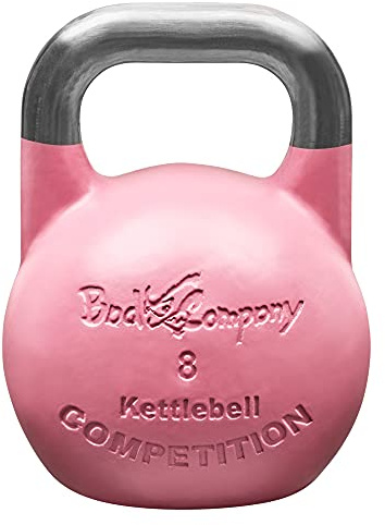 Bad Company Competition Kettlebell I Kugelhantel aus Stahl I Schwunghantel Workout in verschiedenen Gewichtsstufen I 8 kg