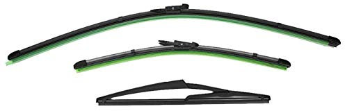 Yctze Limpiaparabrisas Limpiaparabrisas Limpiaparabrisas Reemplazo de la hoja del limpiaparabrisas Accesorio del coche Limpiaparabrisas Limpiaparabrisas Limpiaparabrisas Limpiaparabrisas, 3 piezas Li