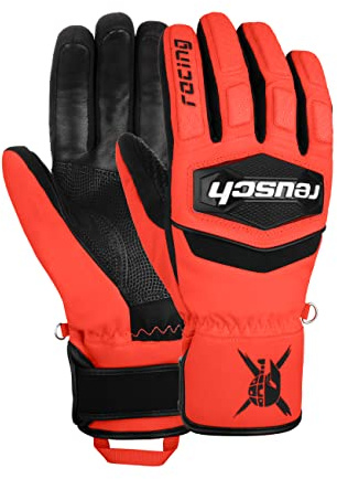 Reusch Worldcup Warrior R-TEX® XT angenehm warme und wasserdichte Skihandschuhe Rennhandschuhe mit Membran atmungsaktive, 10.5