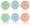 Firschoie 6 pièces Metre Ruban, Couture Ruban à Mesurer 1.5 Mètres/ 60 Pouces, Ruban à mesurer pratique et rétractable, Ruban à Mesurer Souple Pour mesurer longueur, coudre coupe, buste/taille