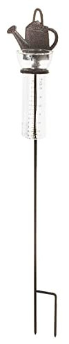 SIDCO Regenmesser Giesskanne Gartenstecker Erdspieß Niederschlagsmesser Gartenstab