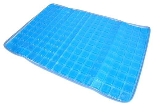 Focket Pillow Cooling Pad, Soft Comfort Gel Pillow Cooling Mat Summer Foldable Ergonomic Pillow Cooling Cushion for Home, Beauty Salon, Reduce Fevers, Migraines, Hot Flashes, Night Sweats