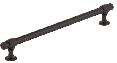 Amerock Winsome 10-1/16 inch (256mm) Center-to-Center Oil-Rubbed Bronze Cabinet Pull, BP36772ORB