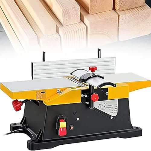 Cepilladora de sobremesa, regruesadora, ensambladoras eléctricas portátiles, cepilladora de carpintería, 12000R/Min, cepilladora de madera de escritorio for espesor de corte de madera