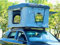 Hardtop Dachzelt (Hartschalen Universal-Dach-Zelt), wasserdichter lichtdichter Stoff 600D 230g/qm, Autodachzelt