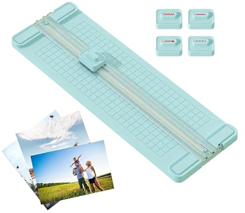Coupe-Papier pour Scrapbooking,Massicot de Précision pour Le Scrapbooking | Outil de Découpe Multifonction Ergonomique pour Projets Bureau et Papier Cartonné