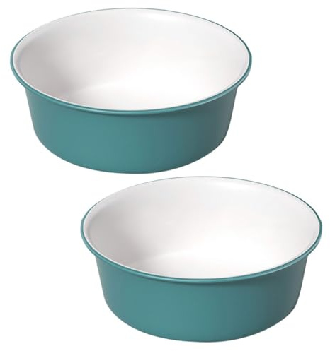 HOMOCONO Bassine de Lavage Multifonctionnelle en Plastique 2pcs, Portable et Élégante pour Visage et Pieds, Cuisine ou Usage Domestique