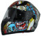 protectWEAR Motorradintegralhelm Integralhelm mit integrierter Sonnenblende und klappbarem Visier V128-MU-XS