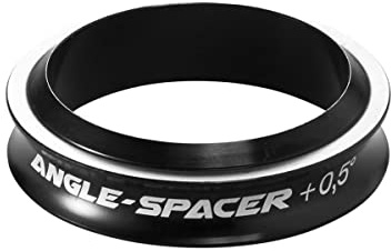 Reverse Angle Spacer Tapered 0.5° Spacer schwarz