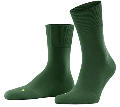 FALKE Unisex Socken Run U So Baumwolle Funktionsmaterial einfarbig 1 Paar, Grün Golf 7408, 42-43