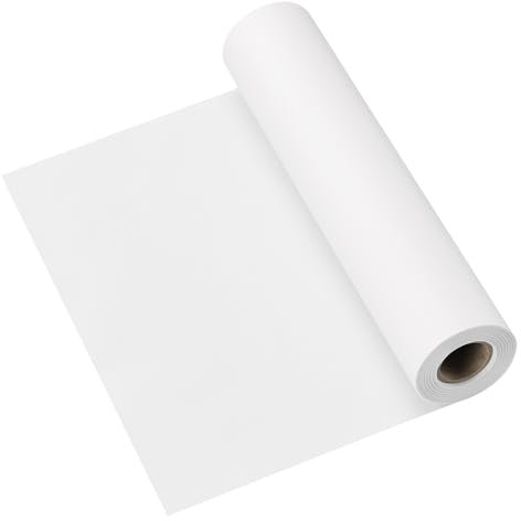 Tritart Transparentpapier Rolle - Pauspapier 50m x 30cm - Schnittmusterpapier 50g/m² - Abpauspapier weiß transparent - Malpapier Rolle - Tracing Paper Architektenpapier - Papier Rolle