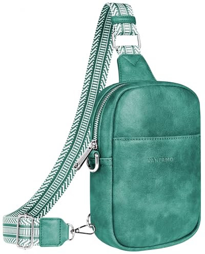Vantamo Crossbody Bag Damen mit RFID-Schutz & Extra Sicher Anti-Diebstahl-Clip, Stilvolle Handtasche für den Alltag oder die Reise, Hochwertigem Material Anti Diebstahl Umhängetasche