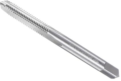 CoCud Gewindefräsen Gewindeschneidbohrer, M5 x 0,8 Gewindegröße, 3 Schneiden, Hochgeschwindigkeitsstahl, metrisches Linksgewinde-Reparaturwerkzeug zum Bohren und Gewindeschneiden