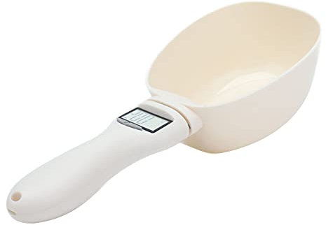 Wnvivi Digital Skedvåg, 800 G/1 G Elektronisk Matvåg med Hög Precision, Digital Elektronisk Mätsked för Husdjurskök Hemrestaurang