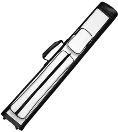 AMSLSIU Étui de Rangement en Cuir PU pour Queue de Billard, avec intérieur en Flanelle Douce. L'intérieur doublé Flanelle Douce amortit Les Chocs et protège la Queue Cas Accessoire pour