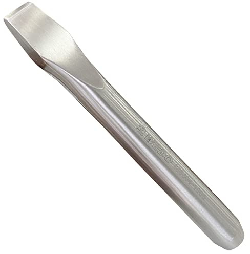 WEDO Burin de Maçon Pointu 14mm,acier inoxydable,Burin de Maçon Plat Professionnel,Longueur 160mm,résistante à la corrosion