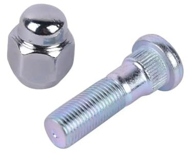 Tornillos de Rueda,Pernos de Rueda Juego de Pernos y Tuercas Uso Apto para Cubo de Rueda, Pernos Uso Apto para neumáticos, Tuercas de Seguridad 28365FE001 y 28171AJ000