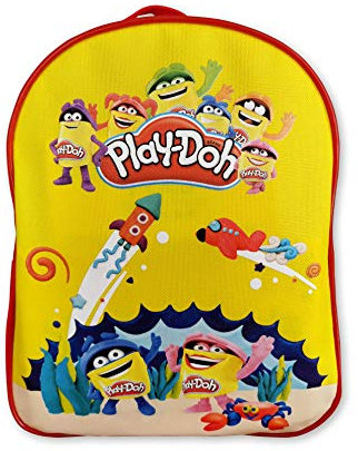 Play-Doh C88234500 Rucksack (inkl. Playset und Dosen Modelliermasse), gelb