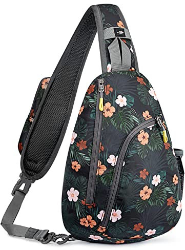 G4Free Sling Bag & Leichte Brusttasche & Crossbody Bag Daypacks Herren & Damen zum Wandern Outdoorsport