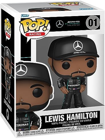 Funko Pop! Vinyl: Formula One - Lewis Hamilton - Mercedes-Benz - Vinyl-Sammelfigur - Geschenkidee - Offizielle Handelswaren - Spielzeug Für Kinder und Erwachsene - Sports Fans
