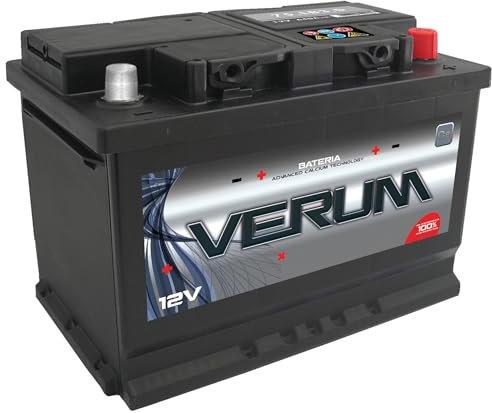 Batería de coche 76 Ah 700 Amp 24 Meses de Garantía. + 15% más de Potencia de Aranque. Fabricante Lider Europeo.