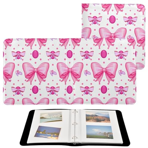 JUMBEAR Álbum de fotos grande autoadhesivo con 20 páginas, álbum de recortes, álbum de recortes para boda, familia, bebé, vacaciones, lazo