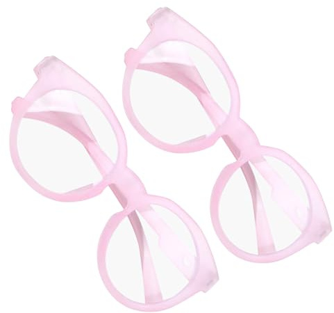 Ciieeo Gafas Infantiles Anti Luz Azul 2 Unidades Color Arena para Ordenador y Móvil con Protección UV Ligeras y Cómodas para Uso Escolar y Videojuegos